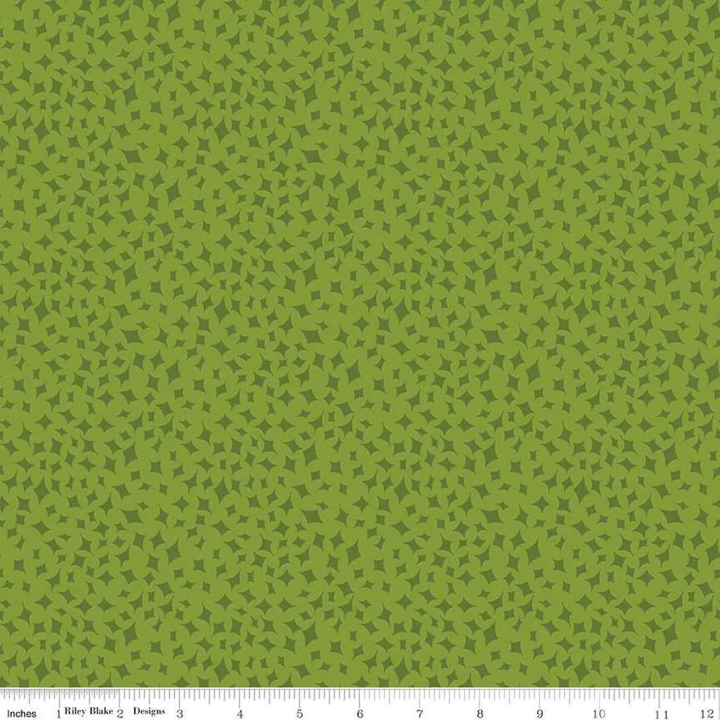 Curated Blooms by Judi Madsen for Riley Blake C15345 Green
