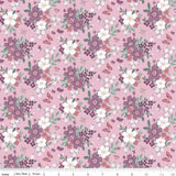 Buds and Butterflies by Carla Naylor for Riley Blake Designs - C15350 - Mauve