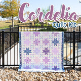 Cordelia Quilt Kit featuring Buds and Butterflies fabrics by Layla Naylor for Riley Blake Designs