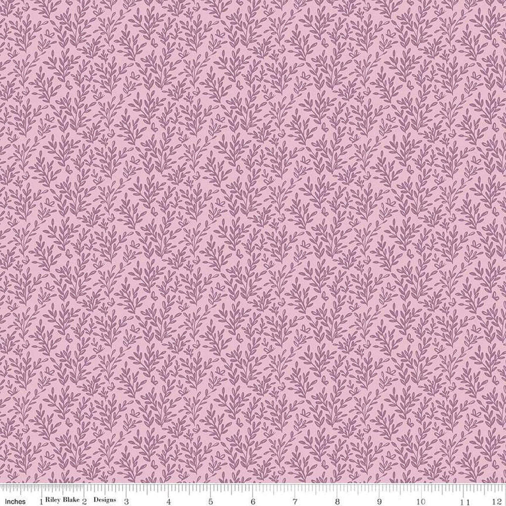 Buds and Butterflies by Carla Naylor for Riley Blake Designs - C15354 - Mauve