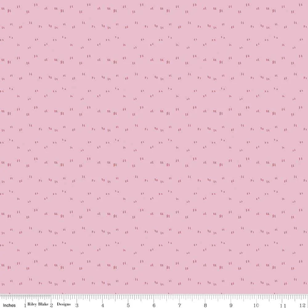 Buds and Butterflies by Carla Naylor for Riley Blake Designs - C15355 - Mauve