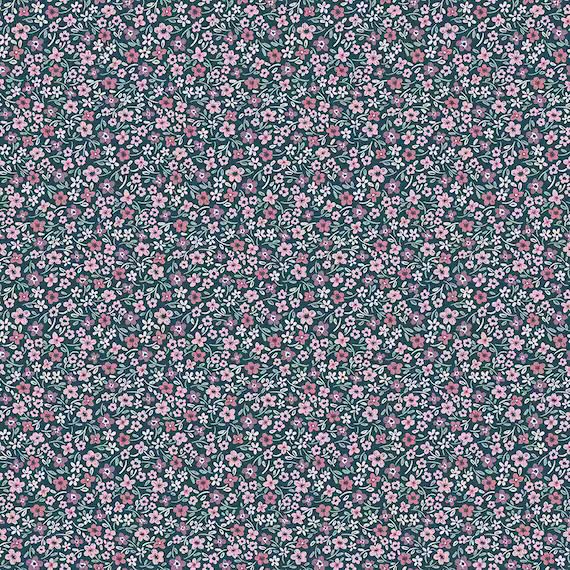 Buds and Butterflies by Carla Naylor for Riley Blake Designs - C15356 - Emerald