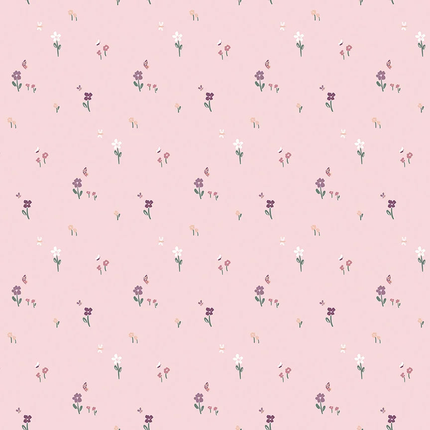Buds and Butterflies by Carla Naylor for Riley Blake Designs - C15353- Blush
