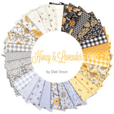 Honey & Lavender - Charcole Garden Jaxquard  - M56080-17