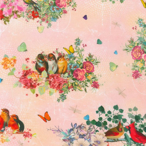 Enchanted Aviary- Peach - RK22276144