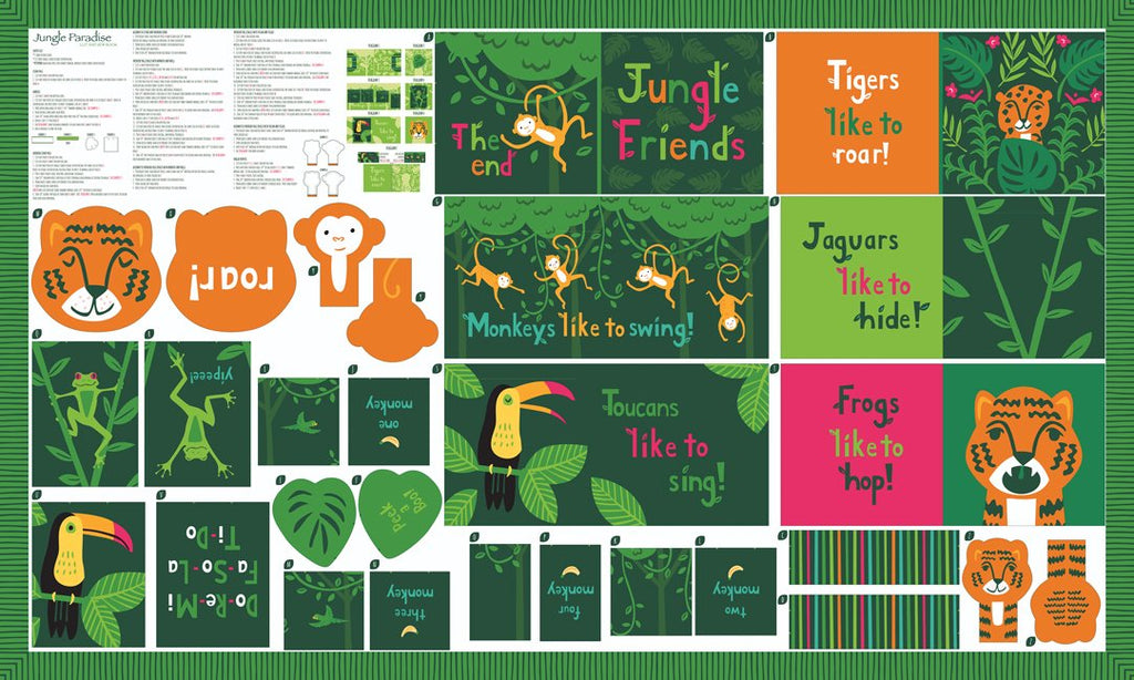Jungle Friends by Stacy lest HSU for Moda