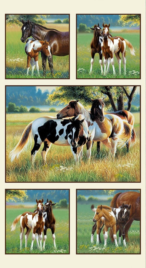 Gentle Horses by Cynthia Fisher for Elizabeth’s Studio