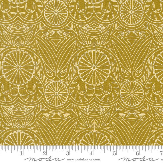 Imaginary Flowers M48385 17 by Gingiber for Moda fabrics