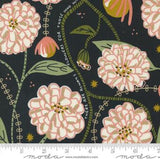Imaginary Flowers Magical Ebony M48380 21 by Gingiber for Moda fabrics
