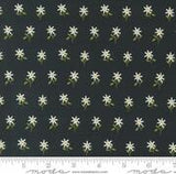 Imaginary Flowers Baby Buds Ebony M48384 21 by Gingiber for Moda fabrics