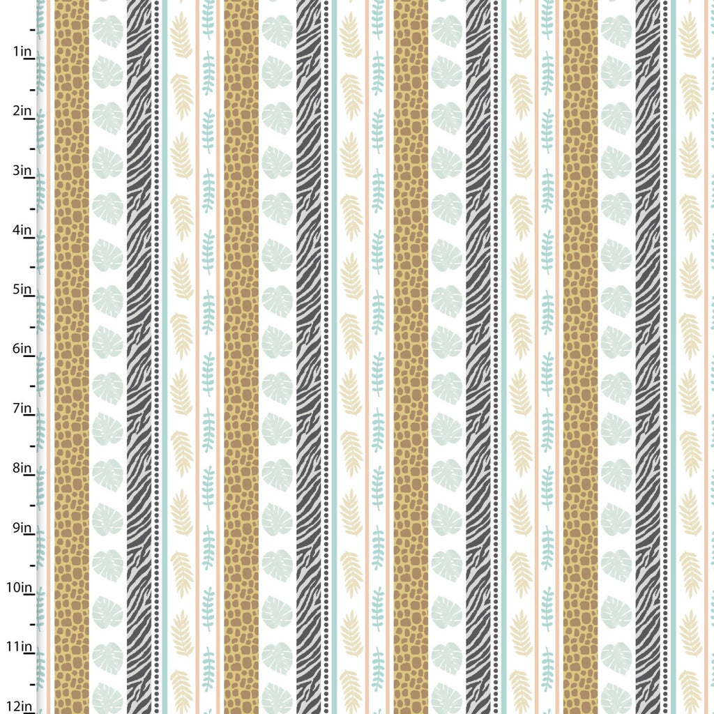 Tiny Tots - Tiny Tots Stripe - 23054 wht -fln-d