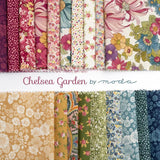 Chelsea Garden by Moda - M33749 16 Tea Rose Navy