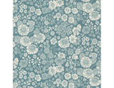 Chelsea Garden by Moda Garden Pond Teal M33745 14