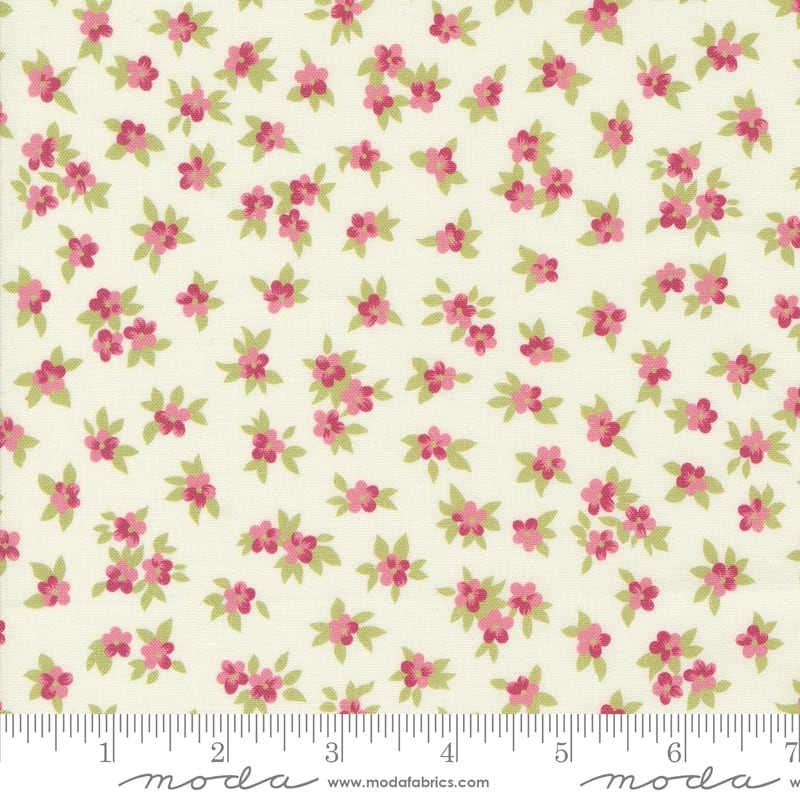 Chelsea Garden by Moda - M33749 14 Porcelain Cream Rose