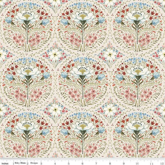 Countryside Medallion by Lisa Audit for Riley Blake Designs - Sand - C14531