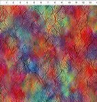 Impressions Leaves Multi by Jason Yenter for In The Beginning Fabrics 6JYS-1