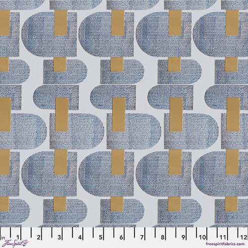 Golden Touch by Sarah Sczepanski for Free Spirit - Golden Rod - Mithril - PWSS039.mithril