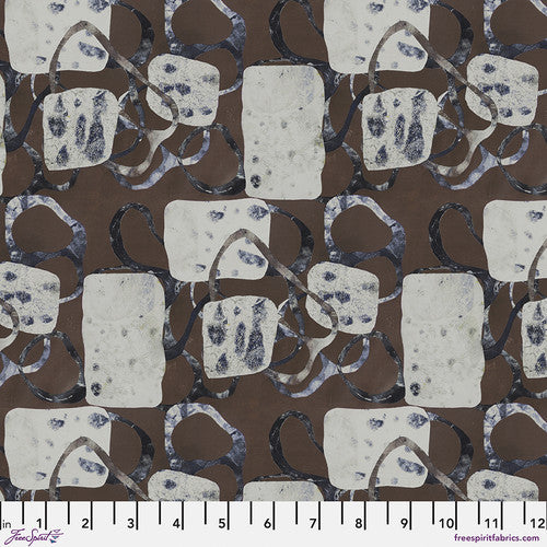 Golden Touch by Sarah Sczepanski for Free Spirit -Rusted Matter - Rust - PWSS033.rust