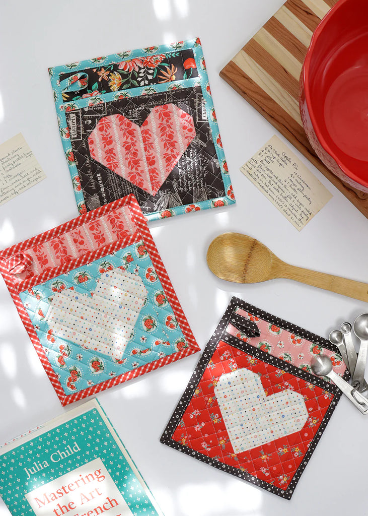 Julia by Crystal Manning for Moda Fabrics Pot Holder Pattern and Kit