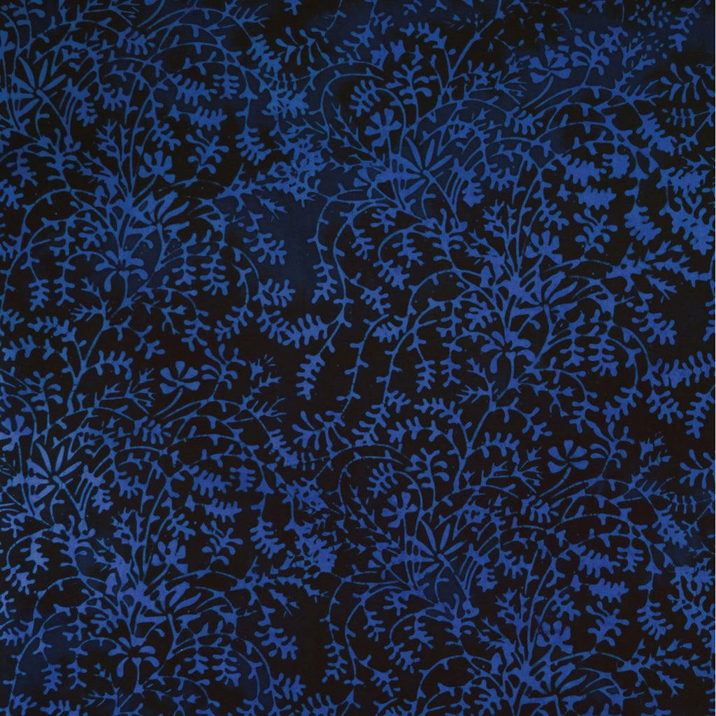 Batik Mirah Zriya - Summer Collection 2018 - Twilight Blue - BS-1-9628 Blue floral