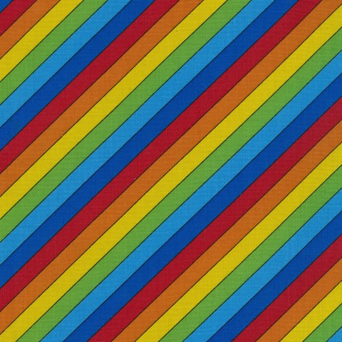 Rainbow Stripe Multi 80520 101