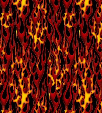 In Motion - Flames - 144 - Red