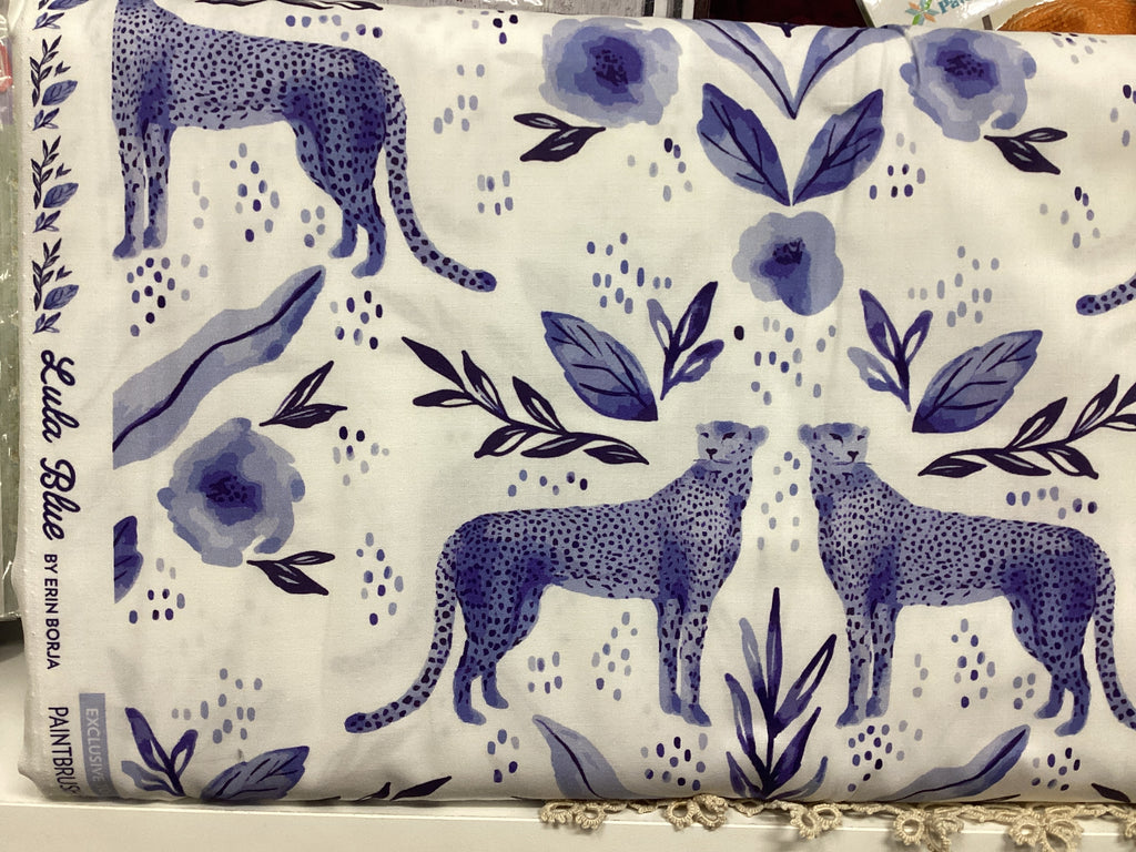 Lula Blue 120-3100 Cheetah Indigo