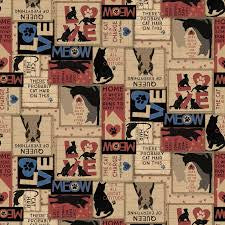 Clockworks Purrfection Cat Sayings Multi Y3973 55by Lloyd Curzon