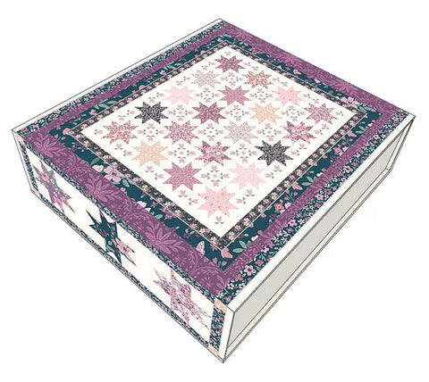 Cordelia Quilt Kit featuring Buds and Butterflies fabrics by Layla Naylor for Riley Blake Designs