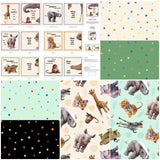 Whose Nose and Toes by Elizabeth’s  Studio Spots  626 Teal Multi Pastel