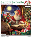 Letters to Santa Fabric Panel by Simon Treadmill for Northcott Fabrics