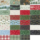 Woodland Winter Jelly Roll 2.5” strips