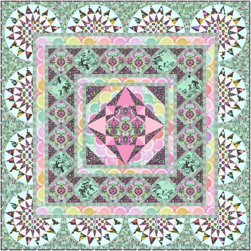 Tula Pink Amphibian Quilt Kit