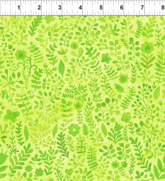 Floral Menagerie by Markovka for In The Beginning Fabrics 3FMB1 2148
