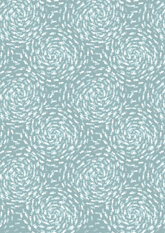 Ocean Pearls - Swirls - Sea Froth - A827#1