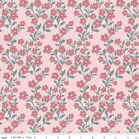 Buds and Butterflies by Carla Naylor for Riley Blake Designs - C15351 - Blush