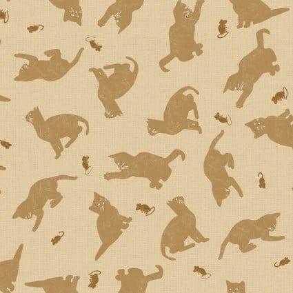 Clockworks Purrfection Cat & Mouse Caramel Y3974 60 by  Lloyd Curzon