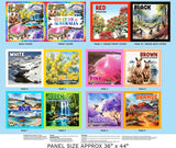 Colours in Australia Book Panel 36 inch