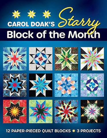 Starry Block of the Month by Carol Doak