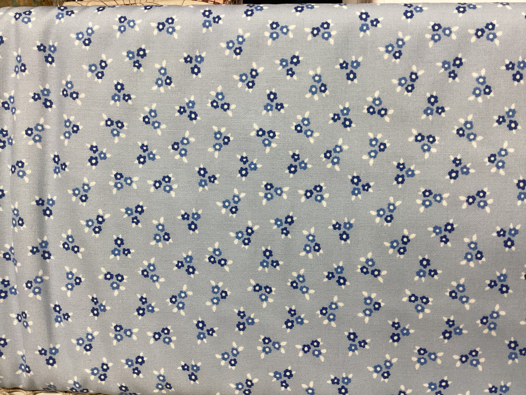 Madison’s Garden by Patrick Lose of Northcott Fabrics 10413 - 46 Poseys Forget Me Not