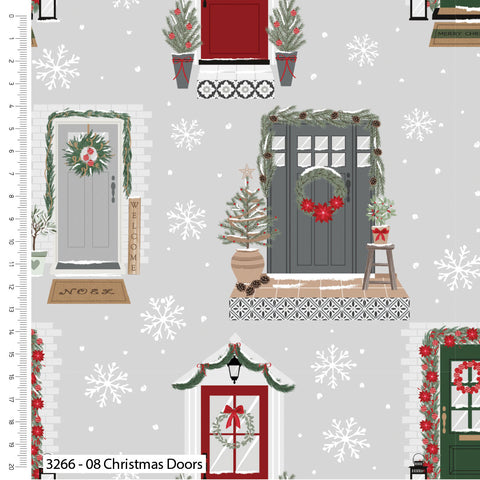 Welcome Home - Christmas Doors - 3266-08