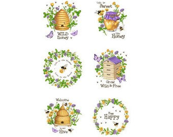 Honey & Clover White Multi Blocks 27030 10