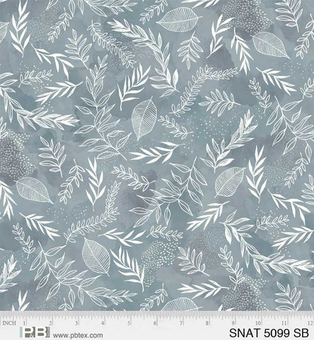 Serene Nature - Sprig Toss - Soft Blue - PB5099SB