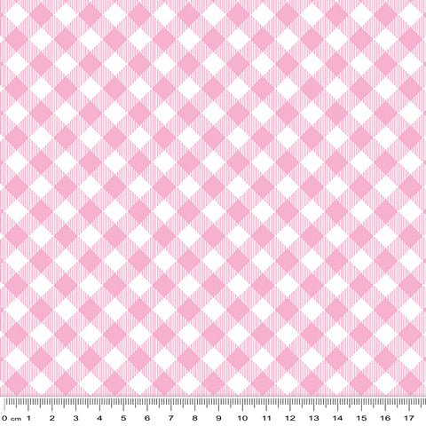 Enjoy the Ride - Gingham Plaid - Pink - 3027/7421