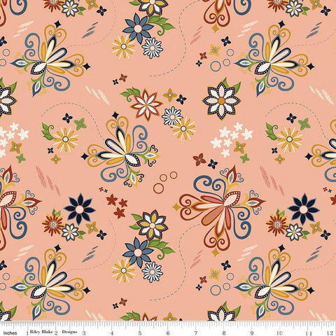 Curated Blooms by Judi Madsen for Riley Blake C15341 Blush