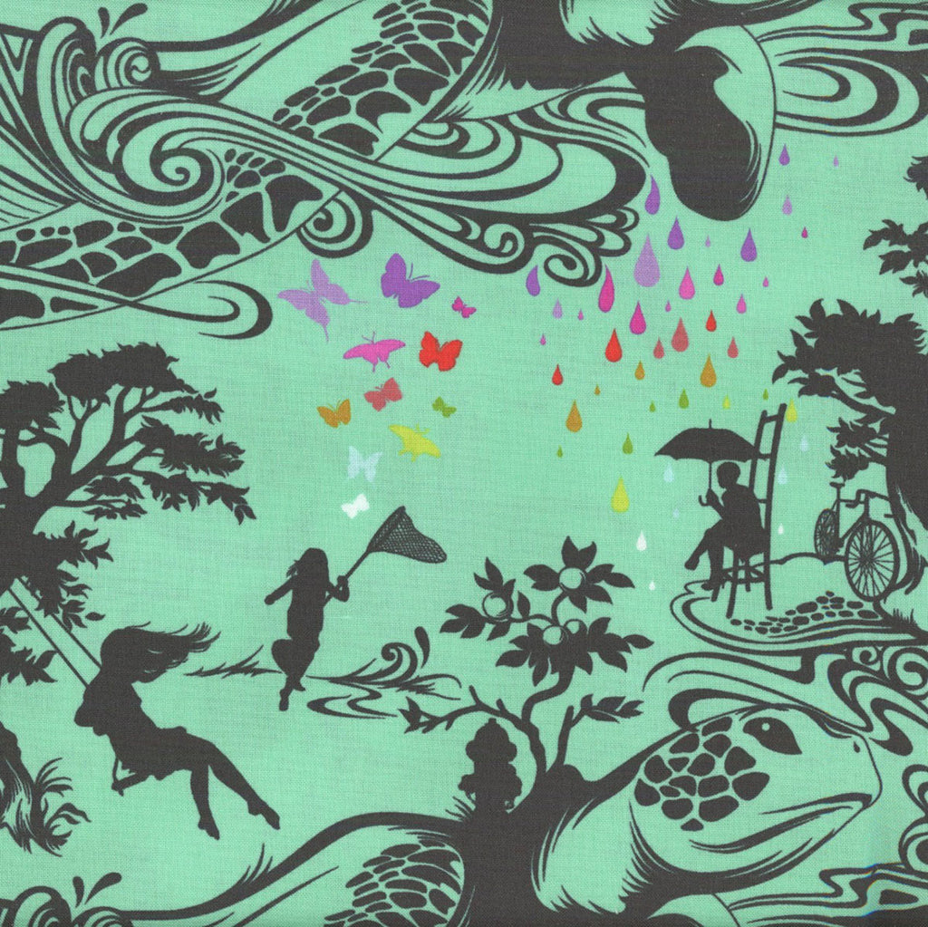 Tula Pink Turtle Bay Sweet Mint PWTP276.SWEETMINT