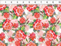 Decoupage - Roses - Red - C25607DC1