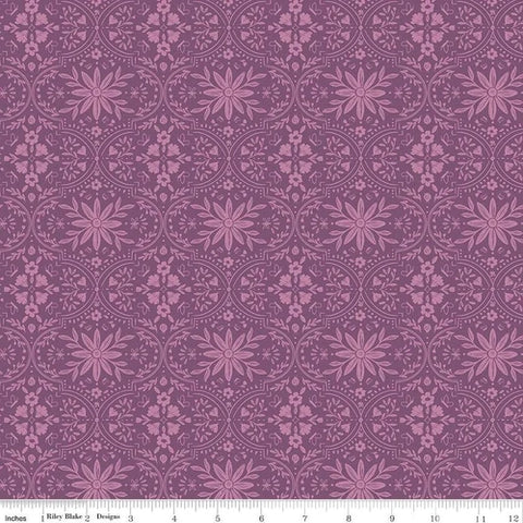Buds and Butterflies by Carla Naylor for Riley Blake Designs - C15352 - Orchid