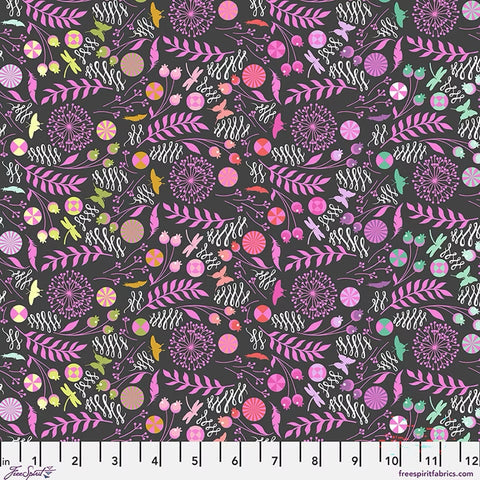 Tula Pink Dandelion Licorice PWTP279.DANDELION