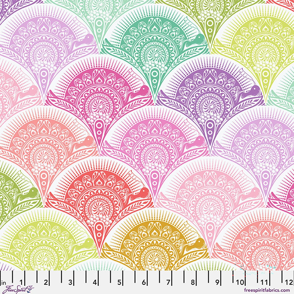 Tula Pink Snail Scallop Sugar Rush PWTP277.SUGARRUSH